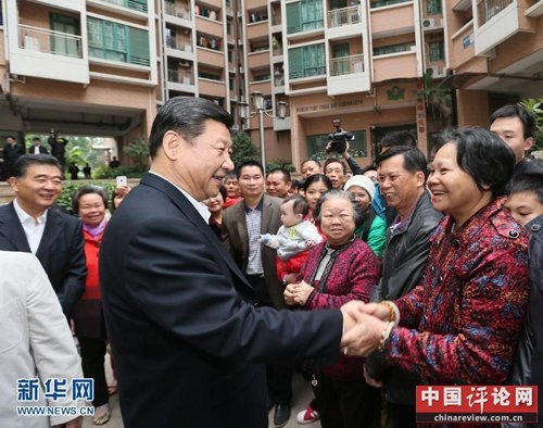 习近平视察广东时曾几近追尾 指示让群众先过