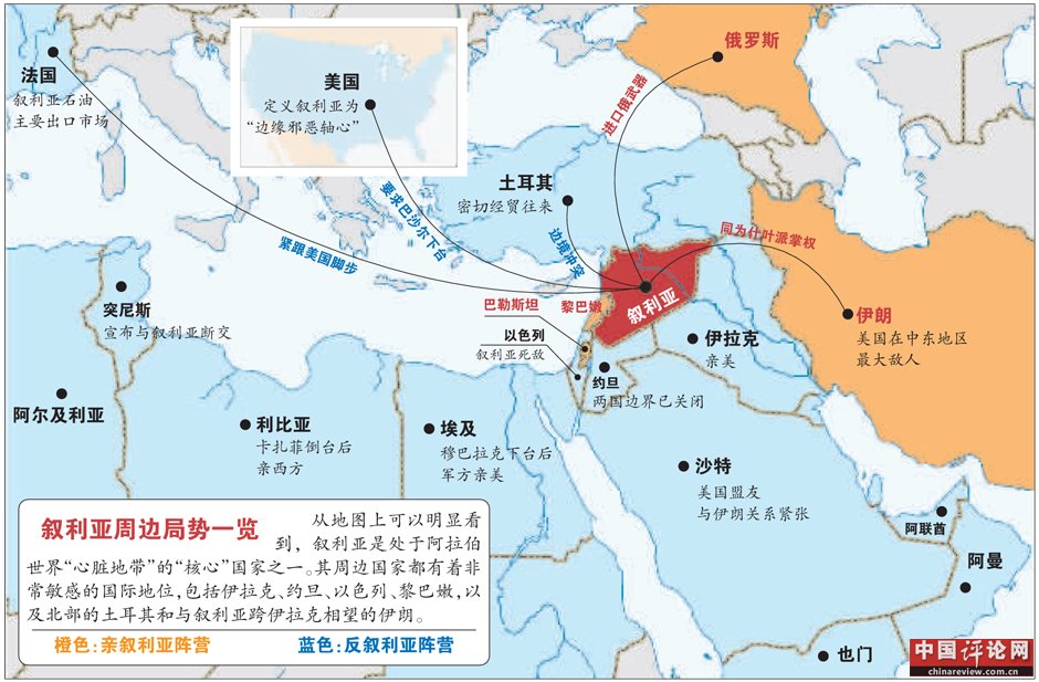 叙利亚决议草案遭否 “中东火药桶”引信将燃