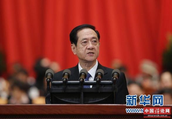 （两会·政协开幕）韩启德向大会报告政协十二届一次会议以来的提案工作情况