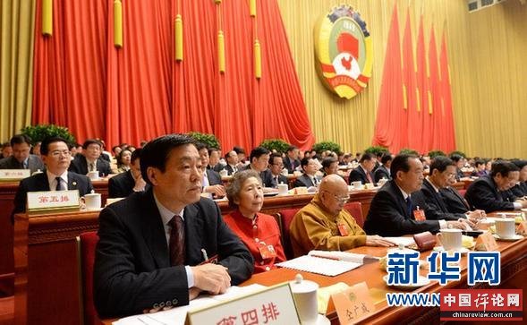 （两会·政协开幕·XHDW）（37）全国政协十二届二次会议在京开幕