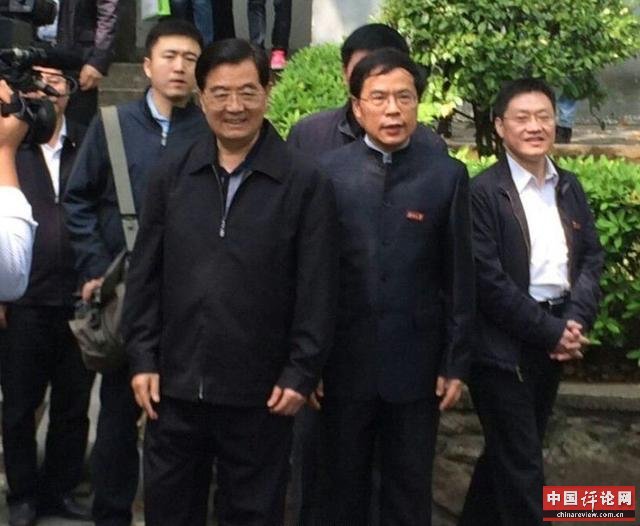 胡锦涛到访湖南大学