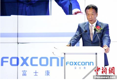 遇到韩国瑜会说什么？郭台铭：加油！加油！加油！