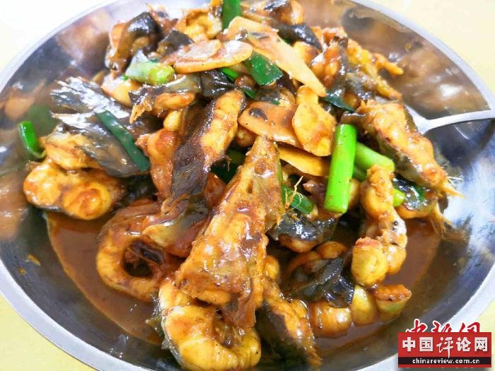 姜葱焖白鳝 李晓春 摄