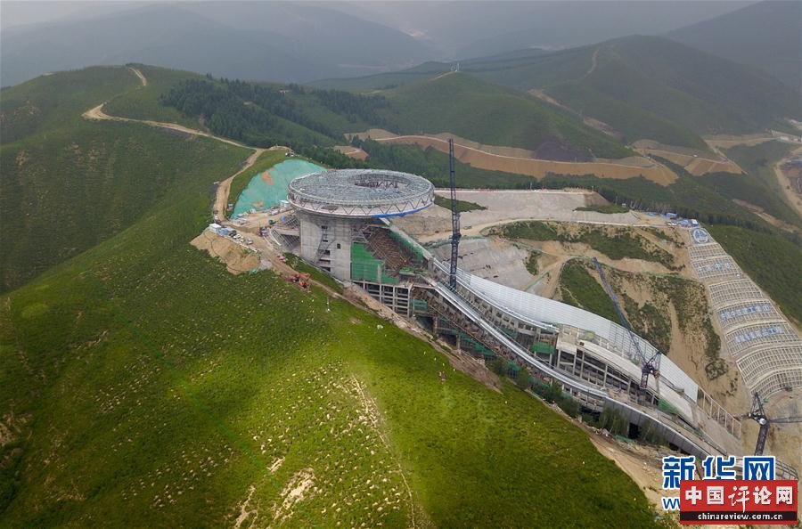 （体育）（14）探访2022北京冬奥会场馆建设现场
