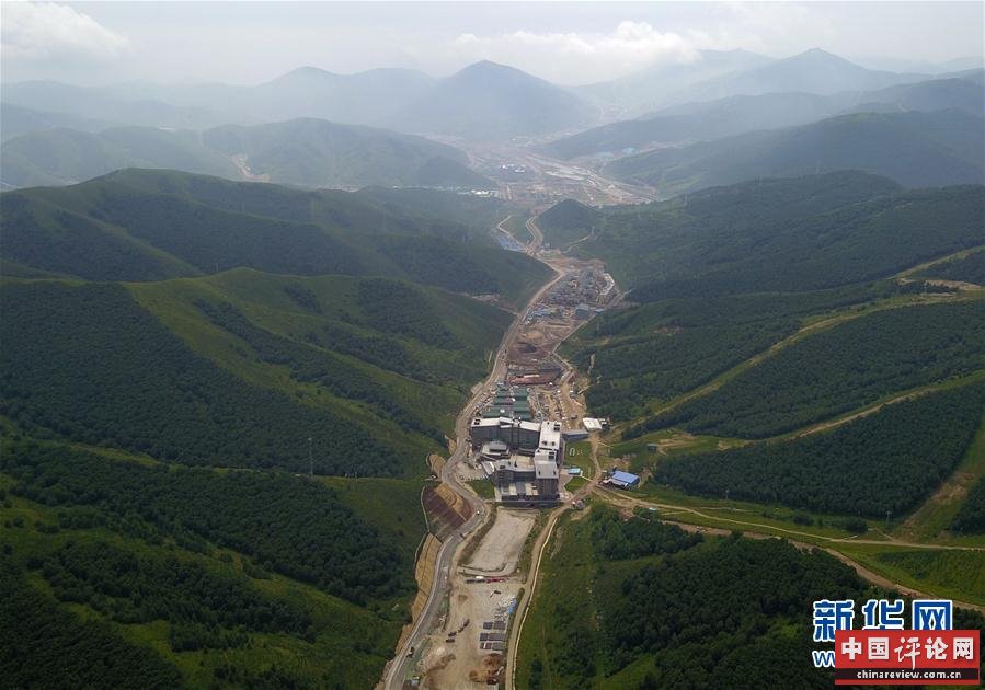 （体育）（17）探访2022北京冬奥会场馆建设现场