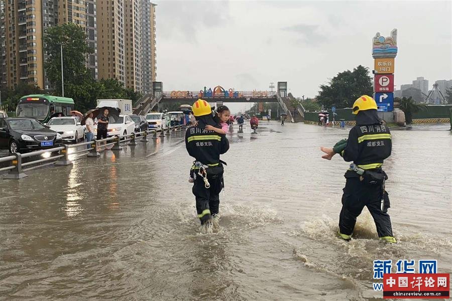 （防汛抗洪）（6）四川强降雨持续 逾10万人受灾