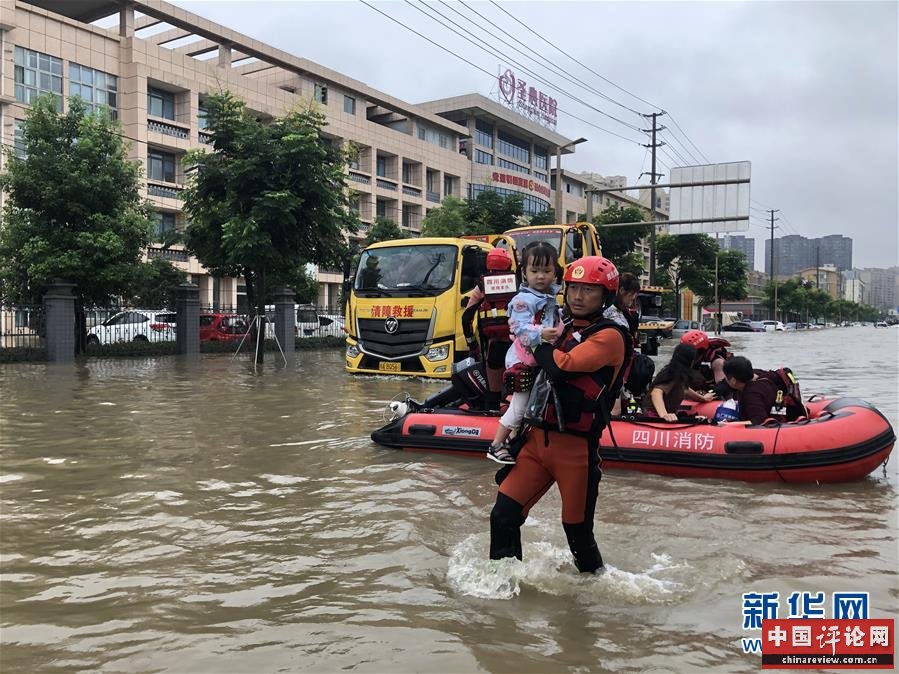（防汛抗洪）（2）四川强降雨持续 逾10万人受灾