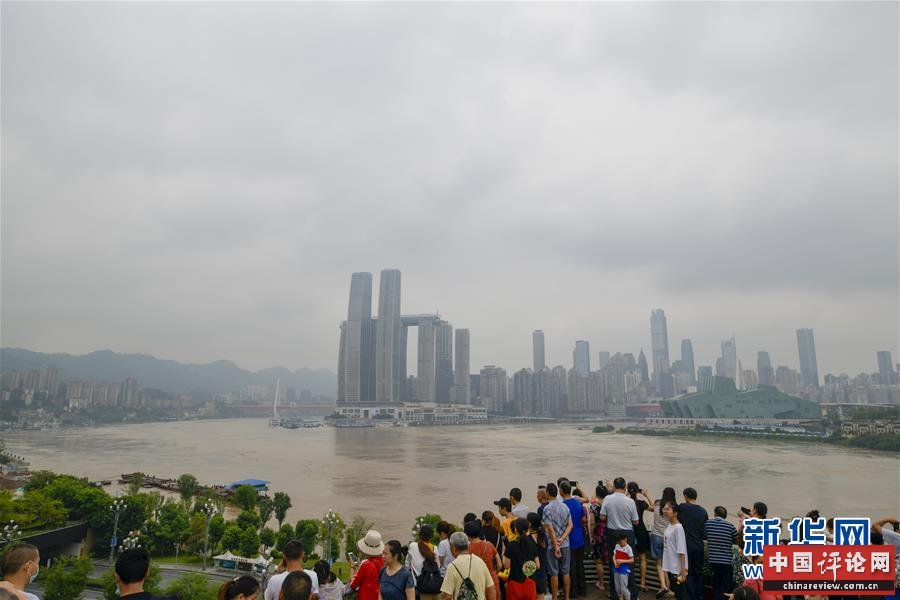 （防汛抗洪）（1）长江、嘉陵江洪峰叠加来袭 重庆主城多处超保证水位
