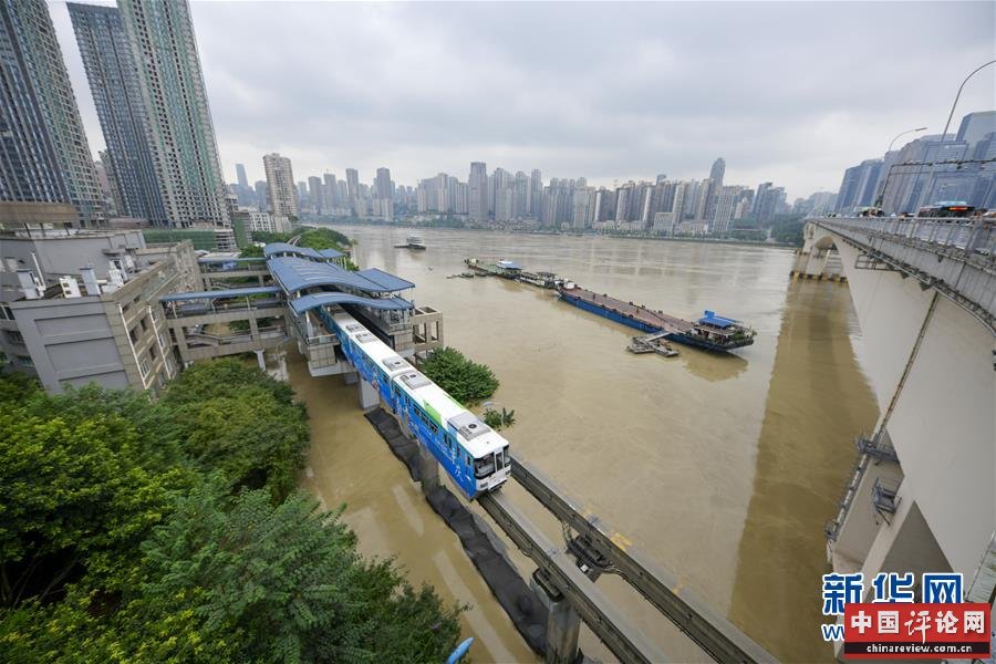 （防汛抗洪）（2）长江、嘉陵江洪峰叠加来袭 重庆主城多处超保证水位
