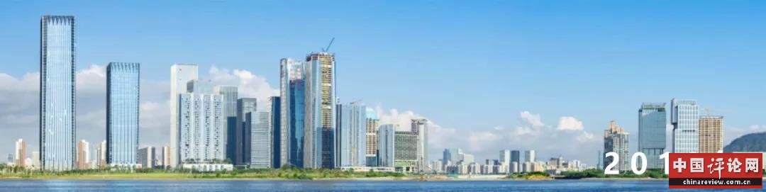 ▲ 2013年和2019年的前海对比。图片来源：深圳市前海管理局
