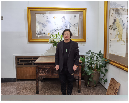 书画家叶建波受邀参加恩师范曾辛丑书画展