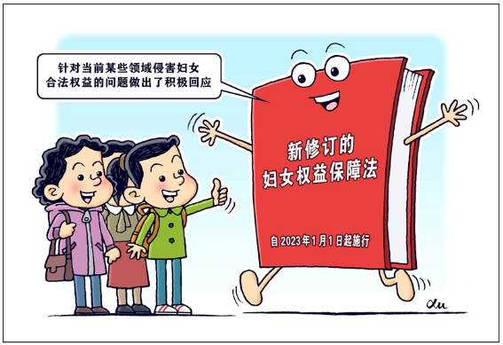 聚焦新修订的妇女权益保障法