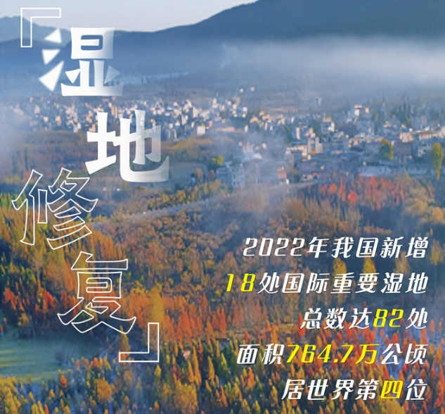 共82处！2022年我国新增国际重要湿地18处