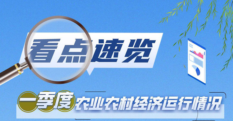 看点速览丨一季度农业农村经济运行情况