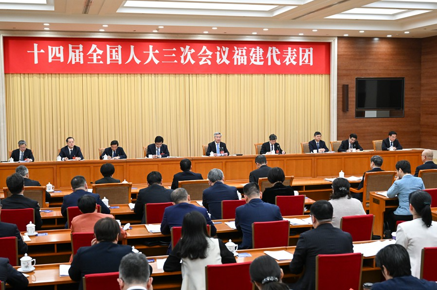 李希参加福建代表团审议